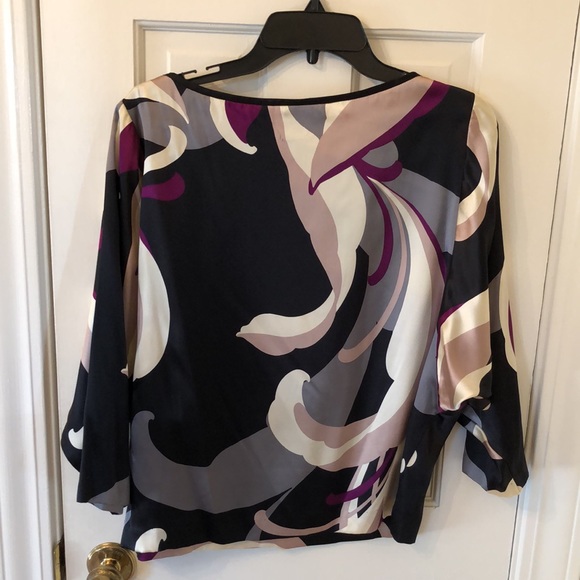 Trina Turk Silk Blouse - Picture 2 of 4